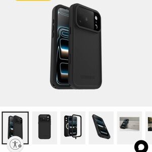 OtterBox Black Heavy-Duty Protective Phone Case
Iphone 17 pro max